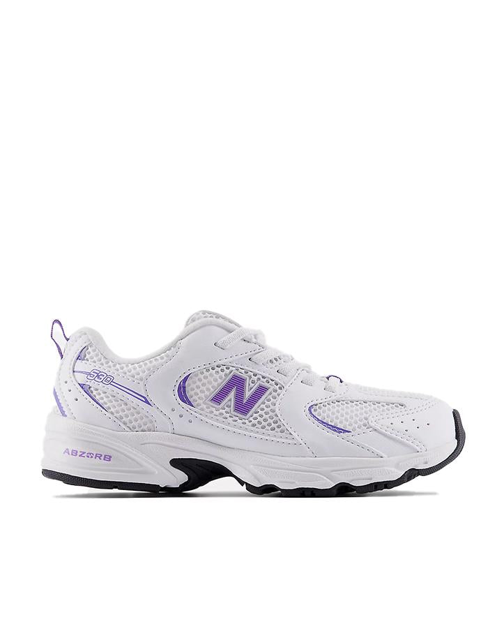 new balance baby white/purple 