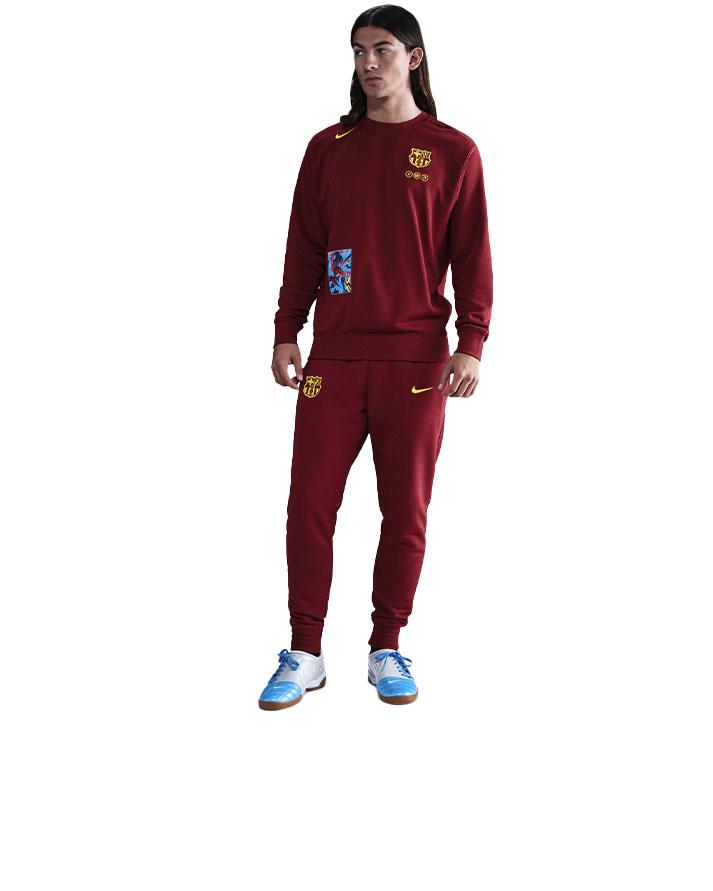 nike tuta completa fc barcelona club fourth uomo 