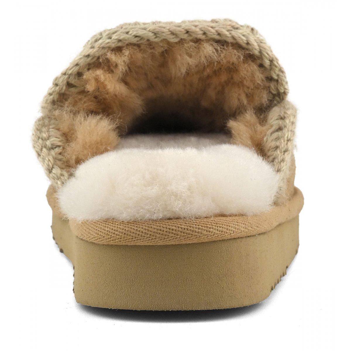 Mou Eskimo Slipper Silver Birch donna FW101125ASAV MOU