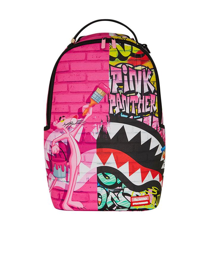 Pink Panther Painting Over Graffiti Backpack 910B7007NSZASS SPRAYGROUND