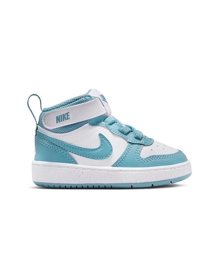Nike Court borough mid 2 (tdv) Azzurro Infant CD7784129 NIKE