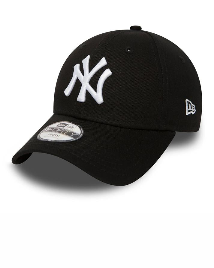 Cappellino 9FORTY Regolabile New York Yankees Essential Kids Nero 10879076ASS NEW ERA