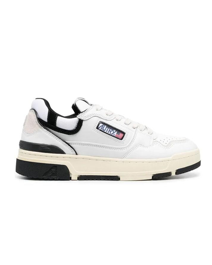 autry clc low uomo white/black 