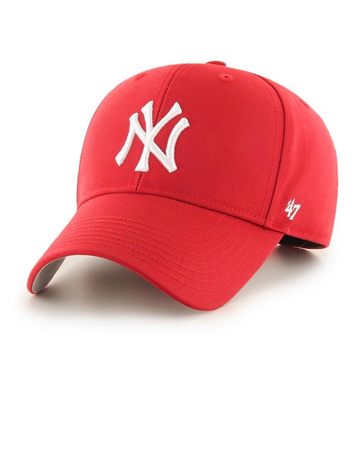 47 Cappellino Raised Basic New York Yankees - red 