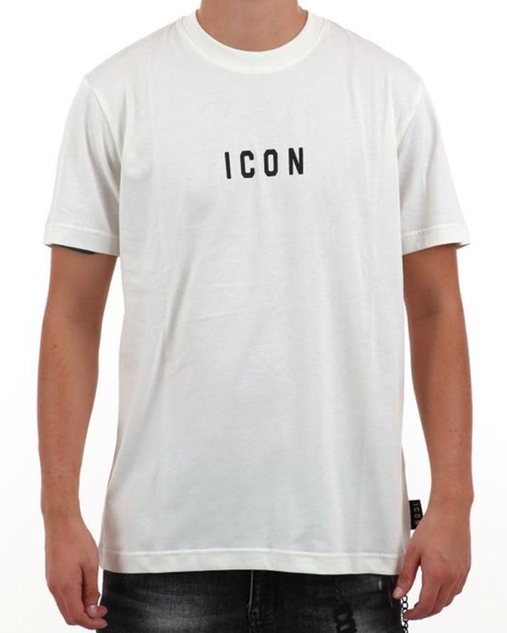 Icon T-shirt Uomo Bianca ICDF2W6T002OFFWHITE ICON