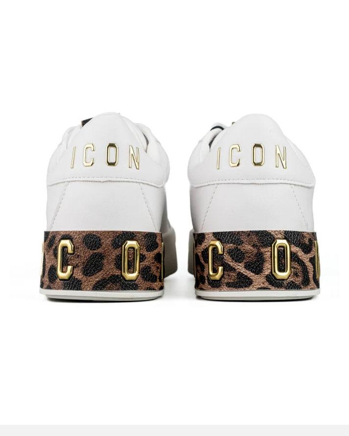 Icon Sneakers Bianco / Leopardo Donna IC05204SDBIANCO ICON