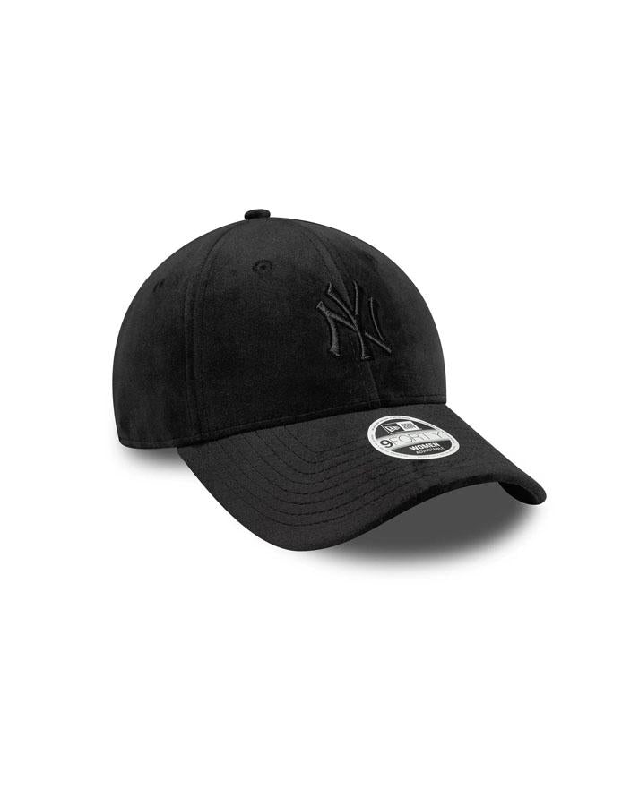 New Era wmns velour 9forty Nero 60758956ASS NEW ERA