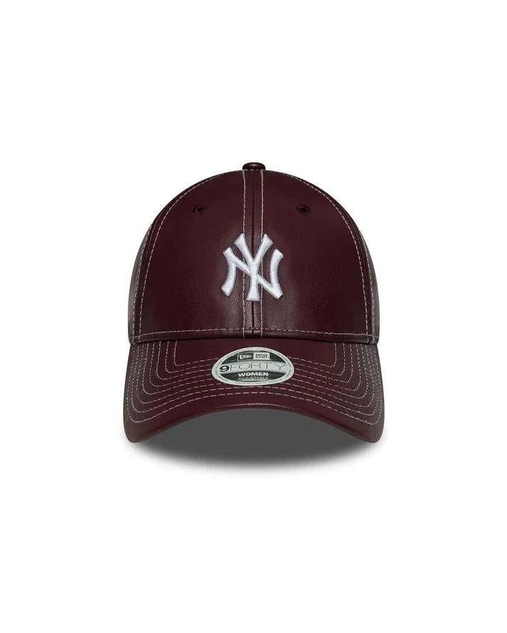 New Era wmns topstitch pu 9forty 60691322ASS NEW ERA