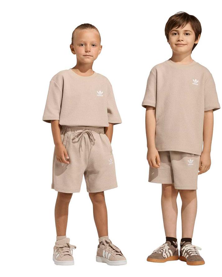 adidas set completino  short tee set baby 