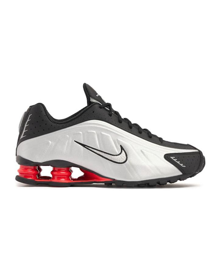 Nike Shox R4 Silver Black AR3565011 NIKE