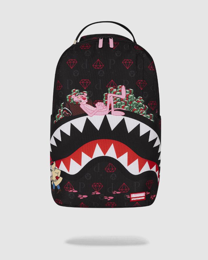 Sprayground pink panther paw prints dlxr  910B7396NSZASS SPRAYGROUND