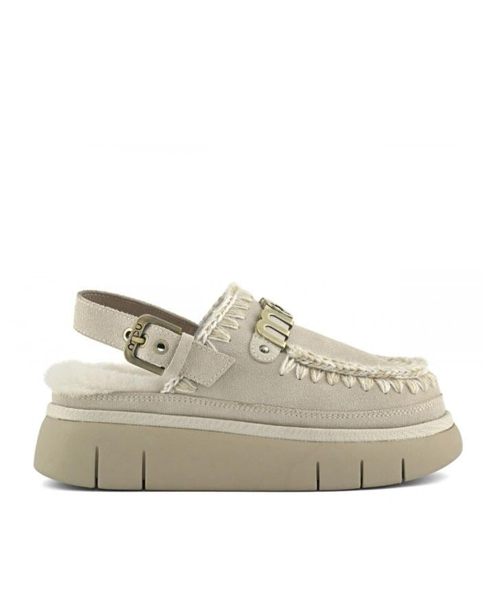 Mou Bounce Clog Back Strap Grigio FW531026ACHL MOU