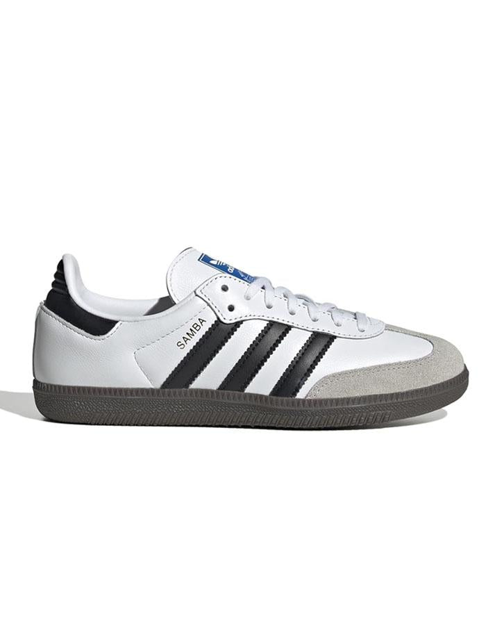 Adidas Samba OG Bianco Nero jr donna<BR/> 