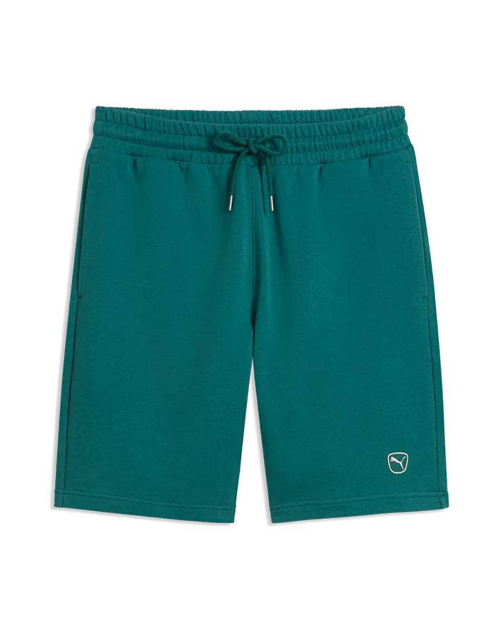 puma set completo ess elevated tee+shorts 