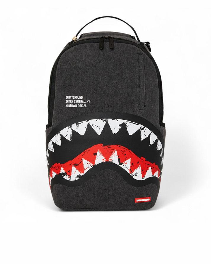 Sprayground Shark Central Painted 910B7165NSZASS SPRAYGROUND