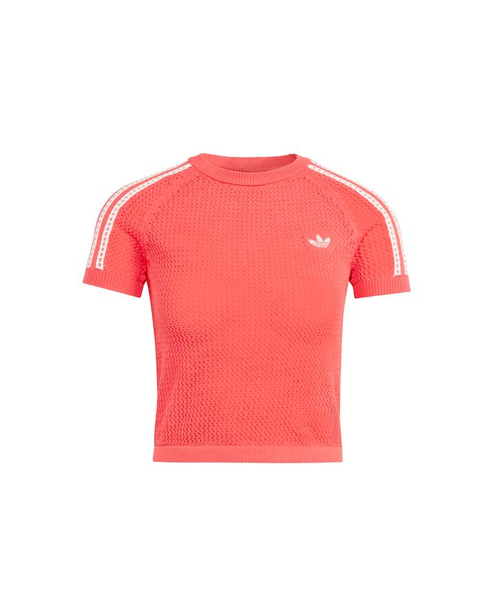 adidas set completo crochet tee+shorts donna 