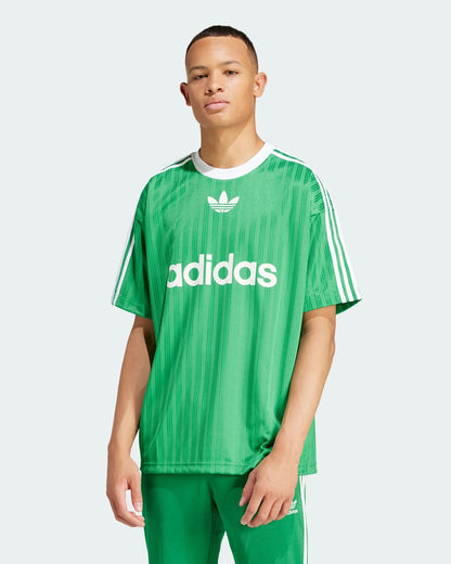 Adidas adicolor poly t-shirt green