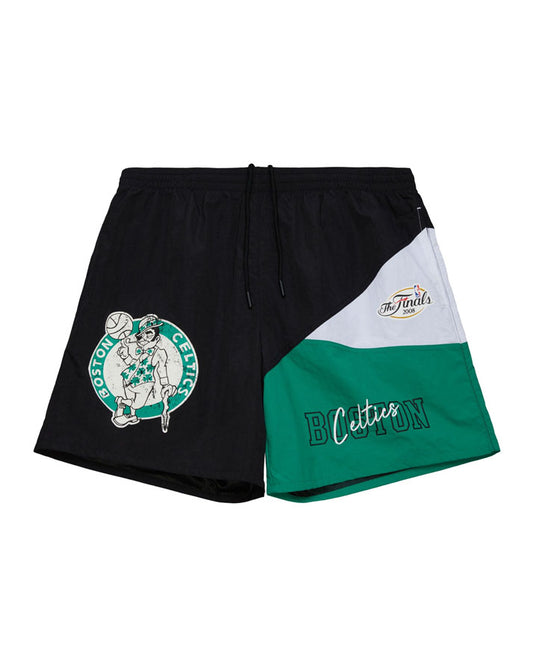 Mitchell&Ness nba woven shorts vintage logo celtics<BR/>