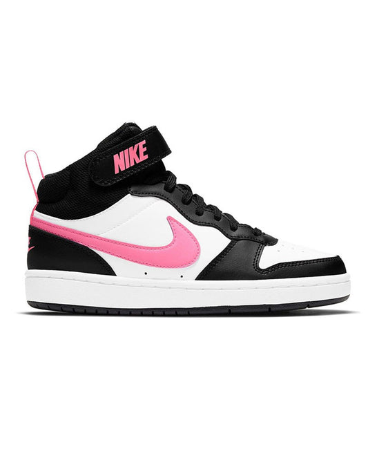 Nike Court Borough Mid Black Pink (GS)